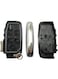 5-Button Smart Remote Car Key Fob Replacement Shell for Range Rover Evoque, Jaguar XF JF, and JLR Models &ndash; Durable Key Case Housing Without Electronics
