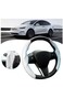 Premium Carbon Fiber Steering Wheel Cover for Tesla Model 3 and Model Y Heat Resistant Anti Slip Durable Fit for Enhanced Grip and Interior Luxury Upgrade