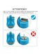 Portable Camping Shower with Rechargeable Battery and USB Cable, 1.8m Hose and Water Pump for Travel, Outdoor Showering, Car and Bike Washing