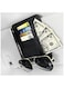 Car Sun Visor Organizer PU Leather Sunglasses Holder with Storage Case for License Insurance Cards Pens Keys Universal Fit for All Vehicles Stylish Car