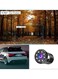 Car Rear View Reverse Parking Camera &ndash; 170&deg; Wide Angle Backup Camera with Night Vision, 8 LED Lights, Waterproof IP68 &ndash; HD License Plate Rear Camera  &ndash; Black
