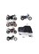 Motorcycle Dust Cover Waterproof UV Protection - Heavy Duty Universal Fit for Harley Davidson, Yamaha, Kawasaki - All-Weather