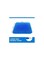 Double Thick Egg Gel Seat Cushion for Office Chair, Car, Wheelchair &ndash; Non-Slip Cover, Sciatica Pain Relief, Comfortable Cushion for Long Trips, Sitting Comfort