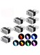 USB Mini Car Atmosphere LED Light - 7-Color RGB Interior Ambient Lighting Kit, Wireless Decorative Lights for Car, Truck, and Computer Use &ndash; Easy Installation,