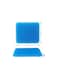 Gel Seat Cushion for Car &ndash; Double Thick Egg Gel Seat Cushion with Non-Slip Cover &ndash; Rubber Gel Cushion for Office Chair, Wheelchair, and Long Drives &ndash; Comfort