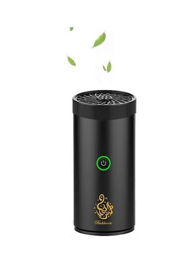 Electric Incense Oud Bakhoor Burner - Portable USB Rechargeable Smart Aroma Diffuser, Aroma Vaporizer for Home, Car, Office - Scented Oud &amp; Bakhoor Air Freshener