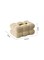 Elegant Ceramic Tissue Box Cover   White Facial Tissue Holder for Bathroom, Office, &amp; Home   Durable Paper Tissue Holder for Sink Counters, Desks, &amp; Vanities