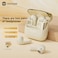 TWS Wireless Earbuds 2 Pairs with ENC &ndash; True Wireless Stereo Bluetooth Earphones for Couples, Dual Pair Charging Case, Stylish Fashion Earbuds with Built-in Mic