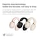 Wireless Earbuds with Dual Noise Cancelling &ndash; Bluetooth 5.3 Hanging Ear Headphones for Women &amp; Men, Comfortable Over-Ear Fit, ENC Mic for Clear Calls