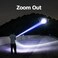 Zoomable LED Flashlight &ndash; Rechargeable Torch Light for Camping, Hiking, Fishing, Emergency Use &ndash; Outdoor Waterproof Tactical Flashlight with Adjustable Focus