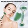 Face Roller &amp; Lifting Jade Scraper &ndash; Manual Bidirectional Jade Roller Massager for Face, Body &amp; Foot &ndash; Natural Facial Massage Tool for Skin Tightening, Lifting &amp; Relaxation
