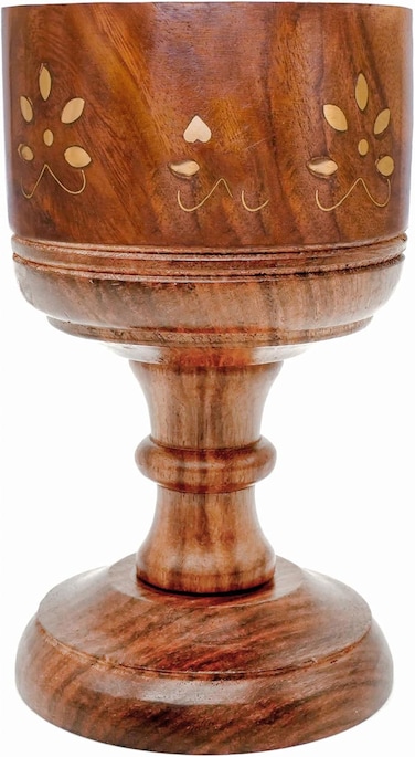 مبخرة لوبان داني والعود الخشبية المصنوعة يدويًا - حامل ناشر دهوب داني وكابور للعطور المنزلية، والتأمل، وطقوس سامراني دوبام