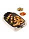Yeasha,Barbecue Hot Pot Grilled Fish Oven Electric Tray Commercial Rectangular Household Split Grilled Fish Plate Multi Function Special.