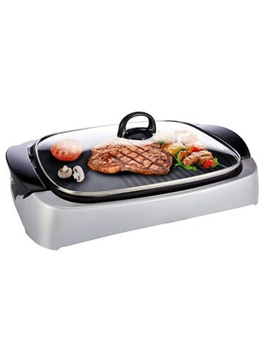 Yeasha,Barbecue Hot Pot Grilled Fish Oven Electric Tray Commercial Rectangular Household Split Grilled Fish Plate Multi Function Special.