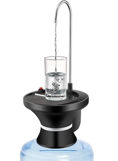Water Bottle Dispenser Pump Automatic Electric Drinking Water Jug Pump for 1-5 Gallon Bottle Usb Rechargeable