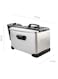 Deep Fryer Stainless Steel 3.0 LTR Capacity Adjustable Temperature Control Stainless Steel Removable Oil Container.