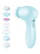 Facial Cleanser Brush 3 In 1 Electric Rotating Facial Cleansing Brush USB Rechargeable Skin Care Tool
