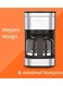 Krups Simply Brew Stainless Steel Drip Coffee Maker 5 Cup 650 Watts Coffee Filter Drip Free Dishwasher Safe Pot Compact Silver And Black.