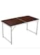 Picnic Folding Table Foldable Trestle Table for Camping Parties Outdoor Indoor