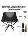 Portable Chair Camping Chairs - A Small Collapsible Portable Chair That Goes Every Where Outdoors Compact Folding Chair For Adults That Sets Up In 5 Seconds