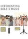 Selfie Stick With Fill Light  All In One Portable Selfie Stick Tripod Phone Holder With Detachable Wireless Remote  Compatible With All Mobilephone Android Smartphone &amp; Lightweight