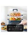 Electric Foldable Food Steamer Multi-Function Steam Box Household Large-Capacity Breakfast Machine Smart Appointment 3 Tier Stackable Baskets For Rice Vegetables Meat Fish.