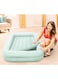 people Can Enjoy Traveling With An Inflatable Air Mattress Featuring Raised Sides And Accompanied By A 3 Nozzle Air Pump For Easy Inflation