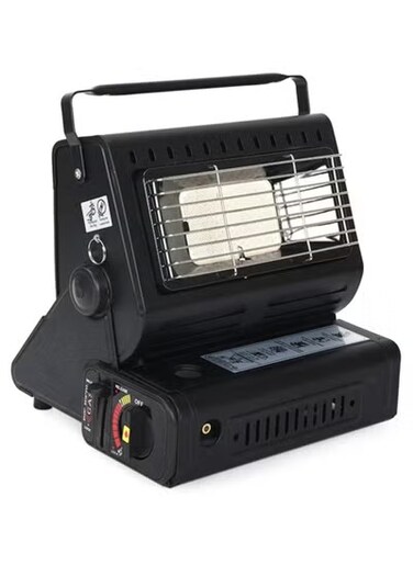 Portable Butane Heater Gas Stove Outdoor Lightweight 2 In 1 Camping Space Heater Winter Camp Tent Heater For Backpacking Picnic Hiking Traveling