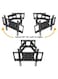 TV Stand Television Stands for 26-75 Inch TV Wall Mount TV Stand with Rugged Double Arm Bracket Standard Load bearing 26"-55" Maximum size 75 inch Universal TV Stand Holds Up to 40kg