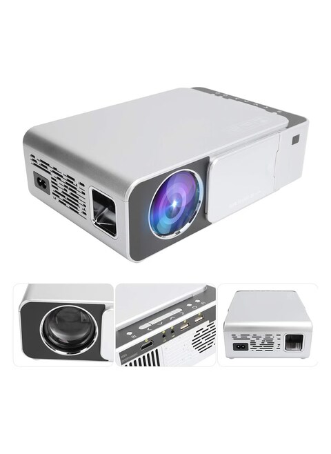 Home Projector Same Screen HD 1080P Portable Home Theater Projector Equipment for Home Bedroom Office Outdoor Mobile Phones Tablet