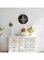 Gear Wall Clock Modern, Decorative Wall Clocks Battery Operated, Large Silent Wall Clock
