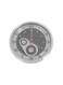 Silent Non Ticking Wall Clock with Temperature &amp; Humidity