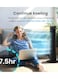 30 Inch Tower Fan With Ultra Powerful 60W Motor Remote Control 7.5 Hour Timer And 3 Cooling Fan Modes For Home And Office 30&quot; Tower Fan  (Black)