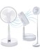 Table &amp; Stand Fan, Rechargeable Battery, 7200mAh, Quiet, Portable