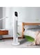 Standing Fan Settings Tower Fan, Bladeless Standing Floor Fan for Home/Office, Indoor Quiet Oscillating Fan with Remote Quiet