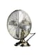 Lightweight Vintage Metal Stand Fan with Heavy Duty 1400 CFM High Velocity 35-Watt Motor 75-degree Oscillating Function Ideal for Industrial Commercial and Residential Use