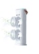 High Wind Cooling Electric Fan 3 Hole Spray Charging Fan Desktop Double Head Powerful Air Cooler 3 Speed Air Cooler Suitable For Indoor And Outdoor Office And Bedroom