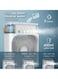 Personal Air Cooler Portable Air Conditioner Fan Mini Evaporative Cooler With 7 Colors LED Light 1/2/3 H Timer 3 Wind Speeds And 3 Spray Modes For Your Desk White