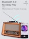 Portable Retro Radio Wireless Bluetooth Speakers Hifi Stereo Radio Receiver Player Usb Mp3 Classic Style