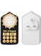 Portable Speaker, Islamic Hymn Audio Speaker Quran Speaker with Night Light Arabic Quran Audio Player