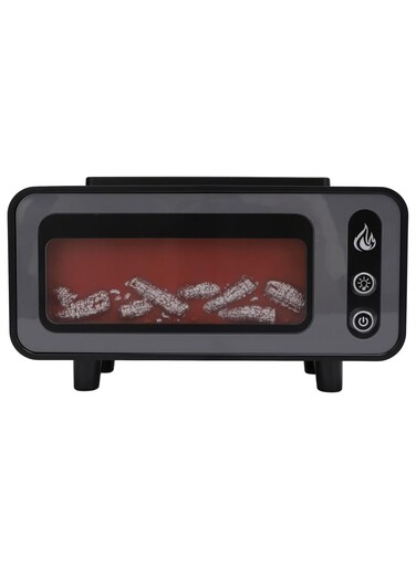 Fireplace Aroma Diffuser Humidifier Flame Oil Diffuser With Smart Chip For Home