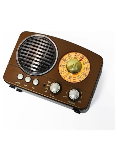 Portable radio with USB input memory and Bluetooth