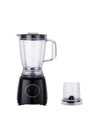 Professional household electric meat grinder and blender with a durable processor, available in glass and plastic options.