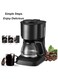Drip Coffee Maker, Simply Brew Compact Drip Filter Coffee Machine, Front Access Easy Fill, Auto Keep Warm Function And Smart Anti-Drip System