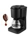 Drip Coffee Maker, Simply Brew Compact Drip Filter Coffee Machine, Front Access Easy Fill, Auto Keep Warm Function And Smart Anti-Drip System