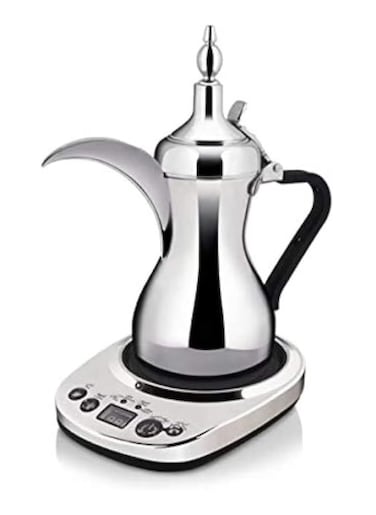Coffee &amp; Tea Dallah Stainless Steel Pot Material, Over-Heat Protection, Rated Power, Automatic Kettle