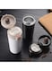 Insulated Travel Coffee Mug with Lid, Coffee Mug Double Wall Stainless Steel Tumbler Vacuum Flask Bottle Thermo Tea Mug