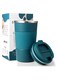 Travel Mug Insulated Coffee Cup With Leakproof Lid Vacuum Insulation Stainless Steel Reusable For Hot Cold Coffee Water And Tea Thermal Mug With Non Slip Protective Cover 510ml