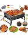 Barbecue mesh Charcoal Grill Set for Home and Outdoor