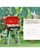 Outdoor Square Charcoal Barbecue Grill.
